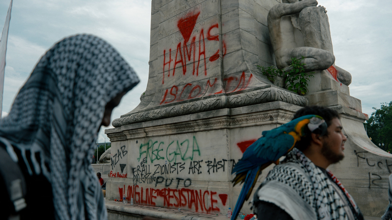 Explainer: The pro-Palestinian protest vandalism in DC – The Forward