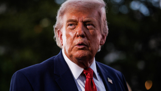 Donald Trump during the Congressional picnic on May 19, 2026. 
