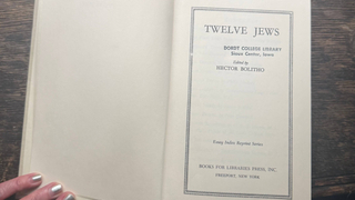My used copies of Hector Bolitho's 'Twelve Jews'.