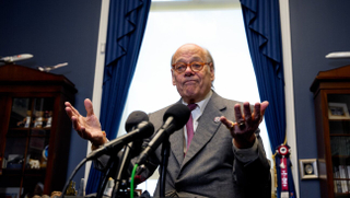 Rep. Steve Cohen gestures during a news conference in his office on Capitol Hill on May 15, 2026 in Washington, DC.