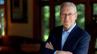 Cornell University President Michael Kotlikoff poses for a portrait in the A.D. White House on Thursday, June 6, 2024.