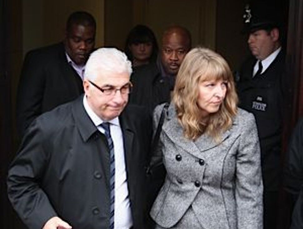 Amy Winehouse Parents Leaving St Pancras Coroner's Court.