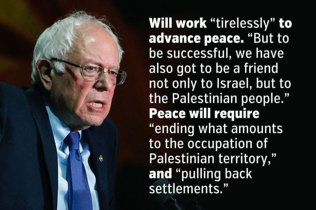 Will work "tirelessly" to advance peace. "But to be successful, we have also got to be a friend not only to Israel, but to the Palestinian people." Peace will require "ending what amounts to the occupation of Palestinian territory," and "pulling back settlements."