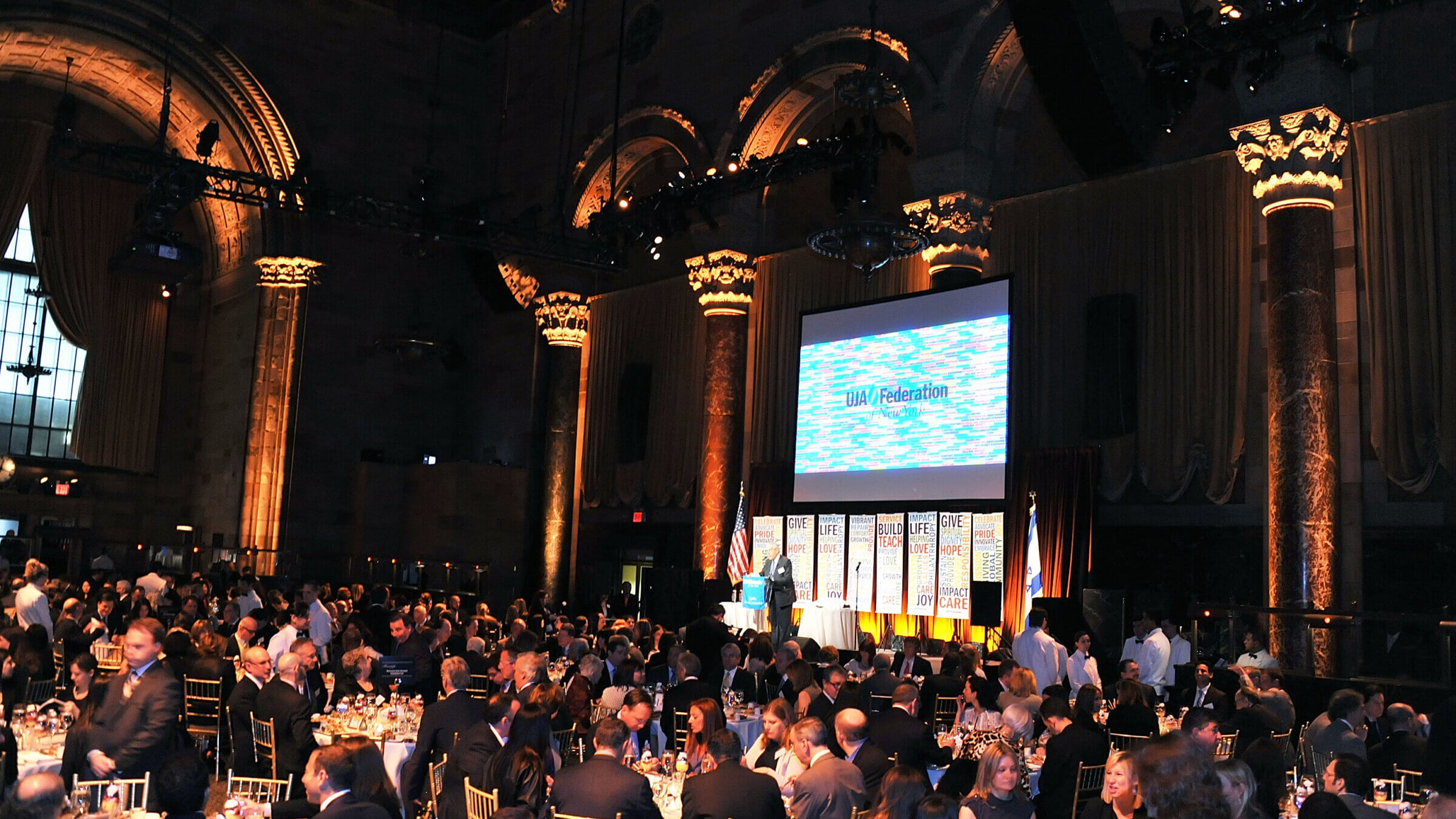 NEW YORK, NY - APRIL 05:  Atmosphere at UJA-Federation of New York's Annual Fashion Luncheon at Cipriani 42nd Street on April 5, 2011 in New York City. 