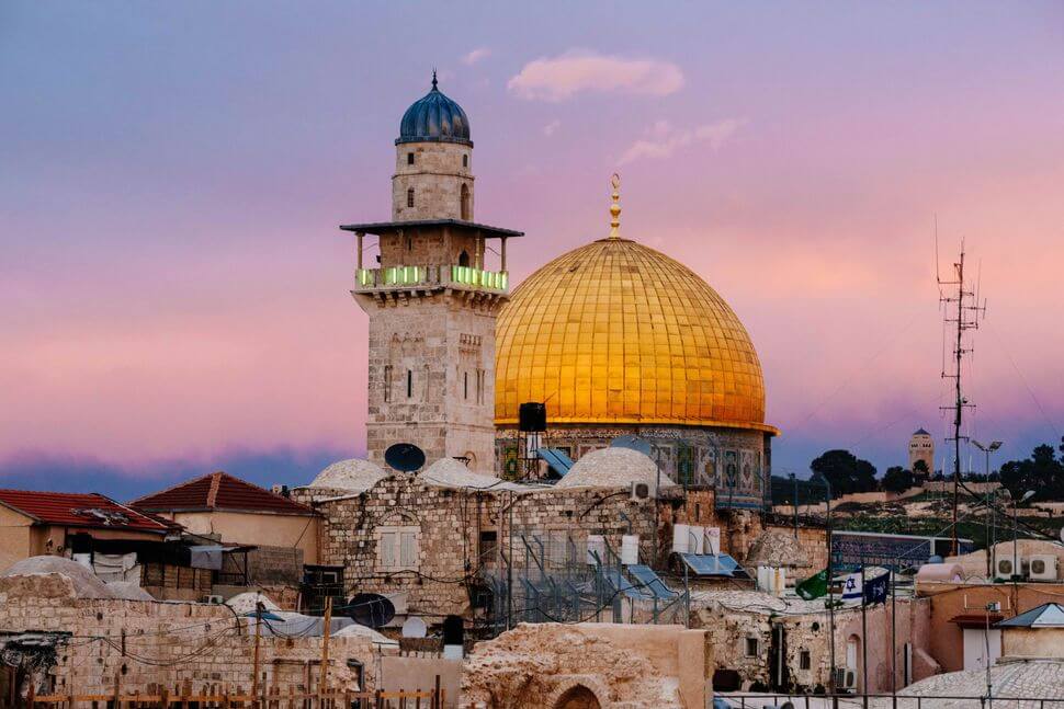 Dome of the Rock, Qubbat Al-Sakhrah, Jerusalem.
