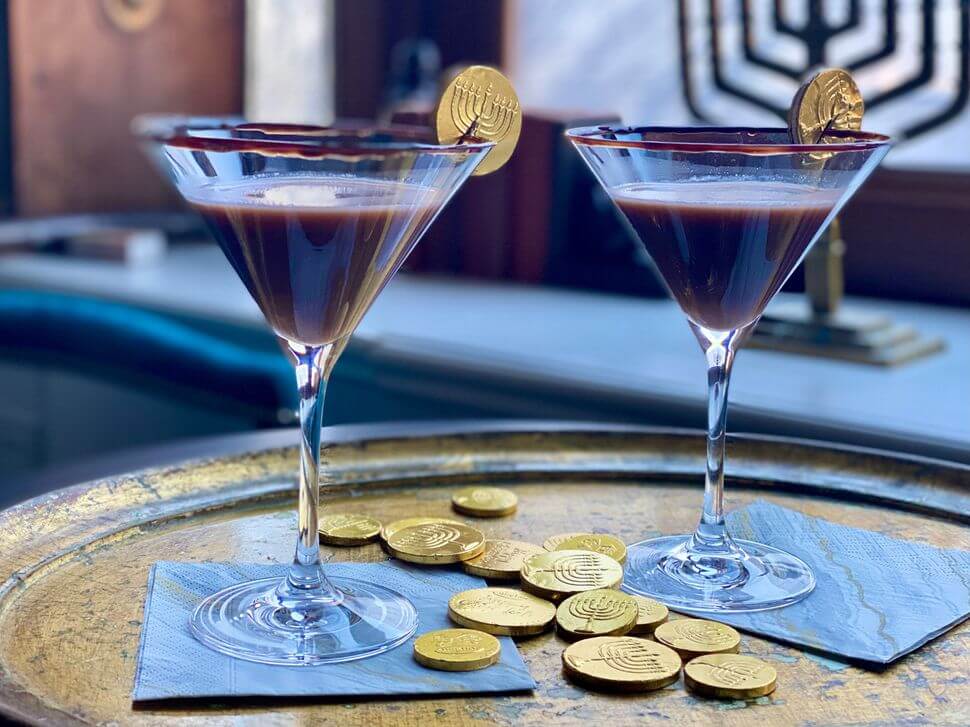 What's the perfect Hanukkah meal without the perfect Hanukkah cocktail?