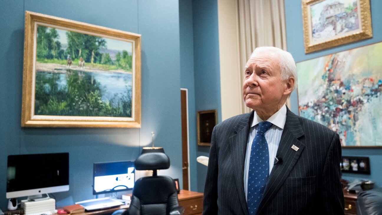 Sen. Orrin Hatch in his office on Dec. 11, 2018, as he prepared to depart the U.S. Senate. (Bill Clark/CQ Roll Call via Getty Images)