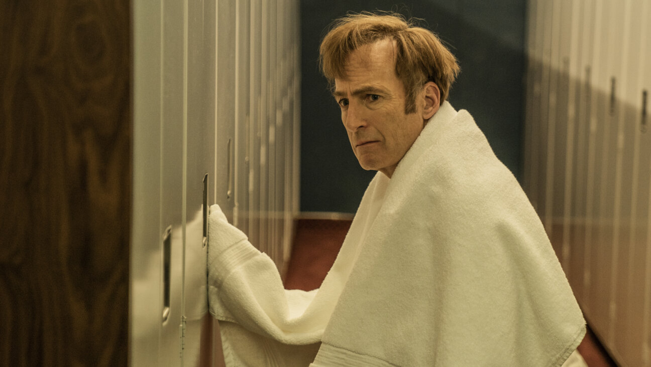 Bob Odenkirk in the locker room of a country club in Better Call Saul Season 6 episode 1.