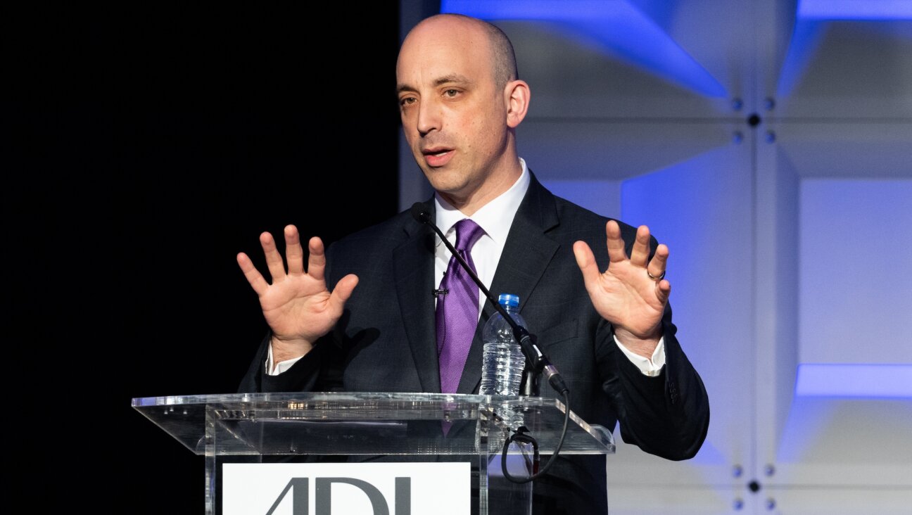 Anti-Defamation League CEO Jonathan Greenblatt speaks at the group’s 2018 National Leadership Summit in Washington, D.C.
