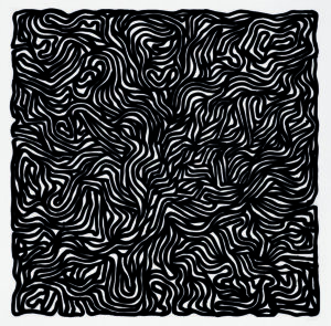 Sol LeWitt's 'Black Loops & Curves No.4'