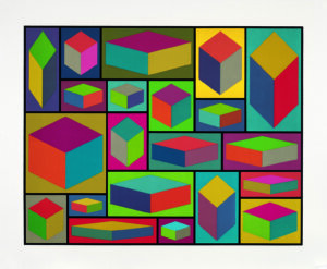 Sol LeWitt's 'From Distorted Cubes'