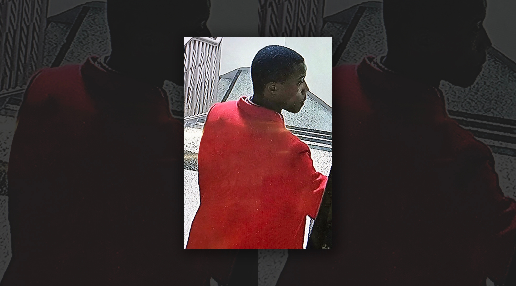 A man police identified as James Polite is seen in a surveillance picture in connection with antisemitic graffiti found inside Union Temple in Prospect Heights, Brooklyn in 2018. (NYPD)