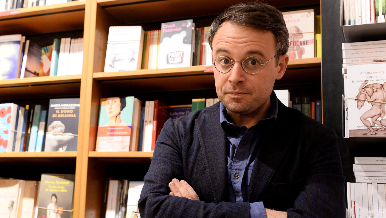 American author Joshua Cohen is seen at the Coop Ambasciatori bookshop in Bologna, Italy, September 5, 2019. (Roberto Serra–Iguana Press/Getty Images)