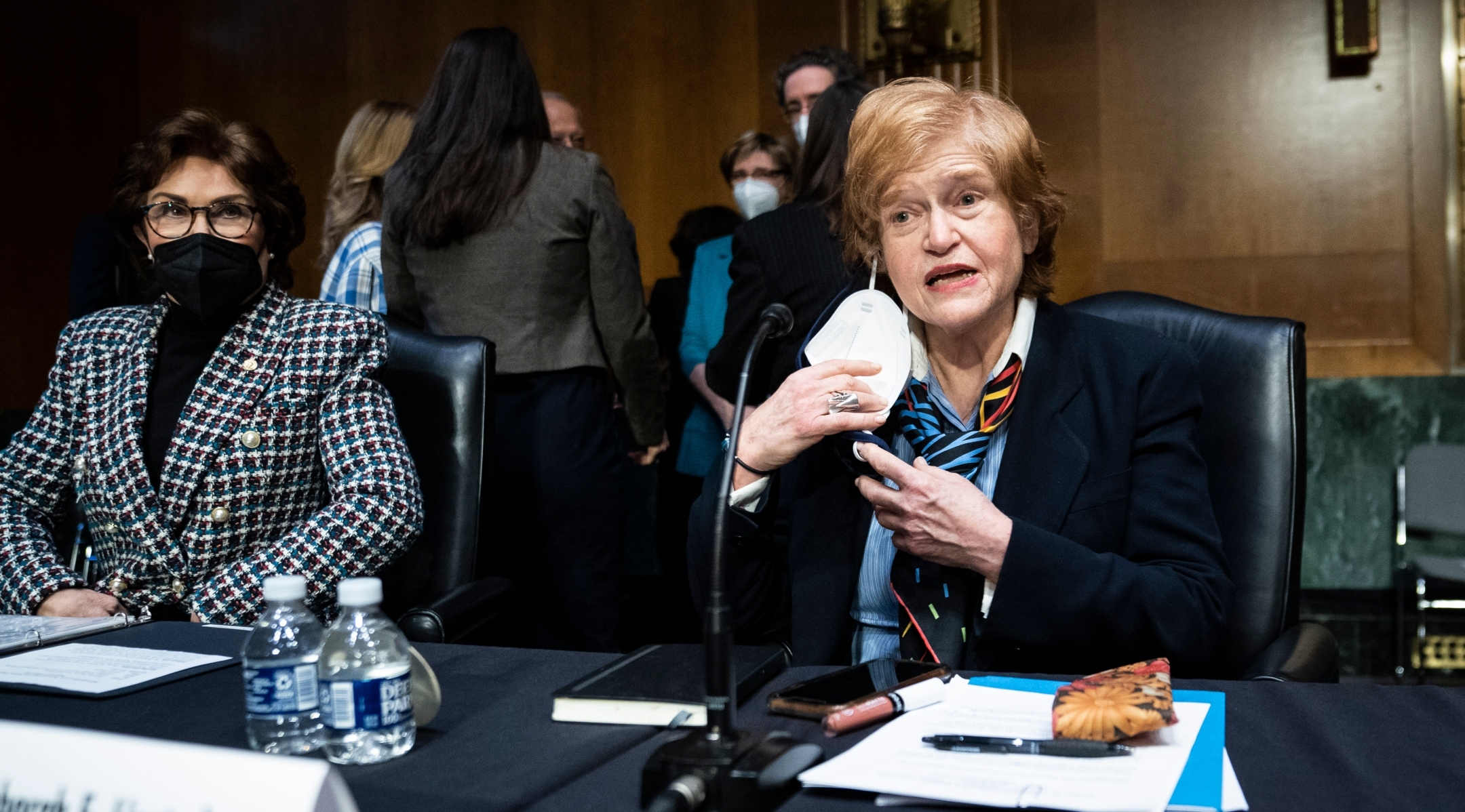 Deborah E. Lipstadt, nominated to be Special Envoy to Monitor and Combat Anti-Semitism, with the rank of Ambassador, appears during her Senate Foreign Relations nomination hearing on Capitol Hill, Feb. 08, 2022. (Jabin Botsford/The Washington Post via Getty Images)