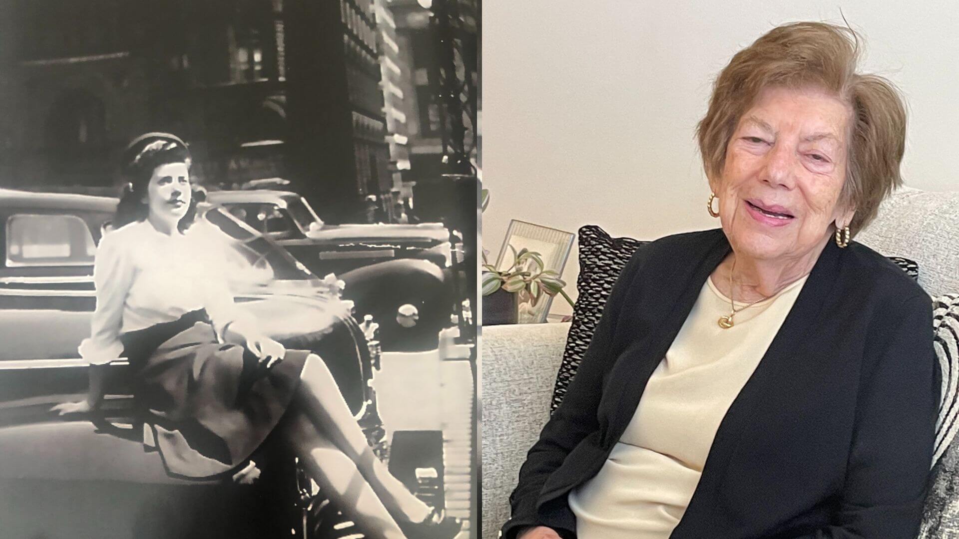 Then and Now: Paula Goldstein worked as a USO hostess in WWII and now lives part of the year in an apartment in New Jersey.