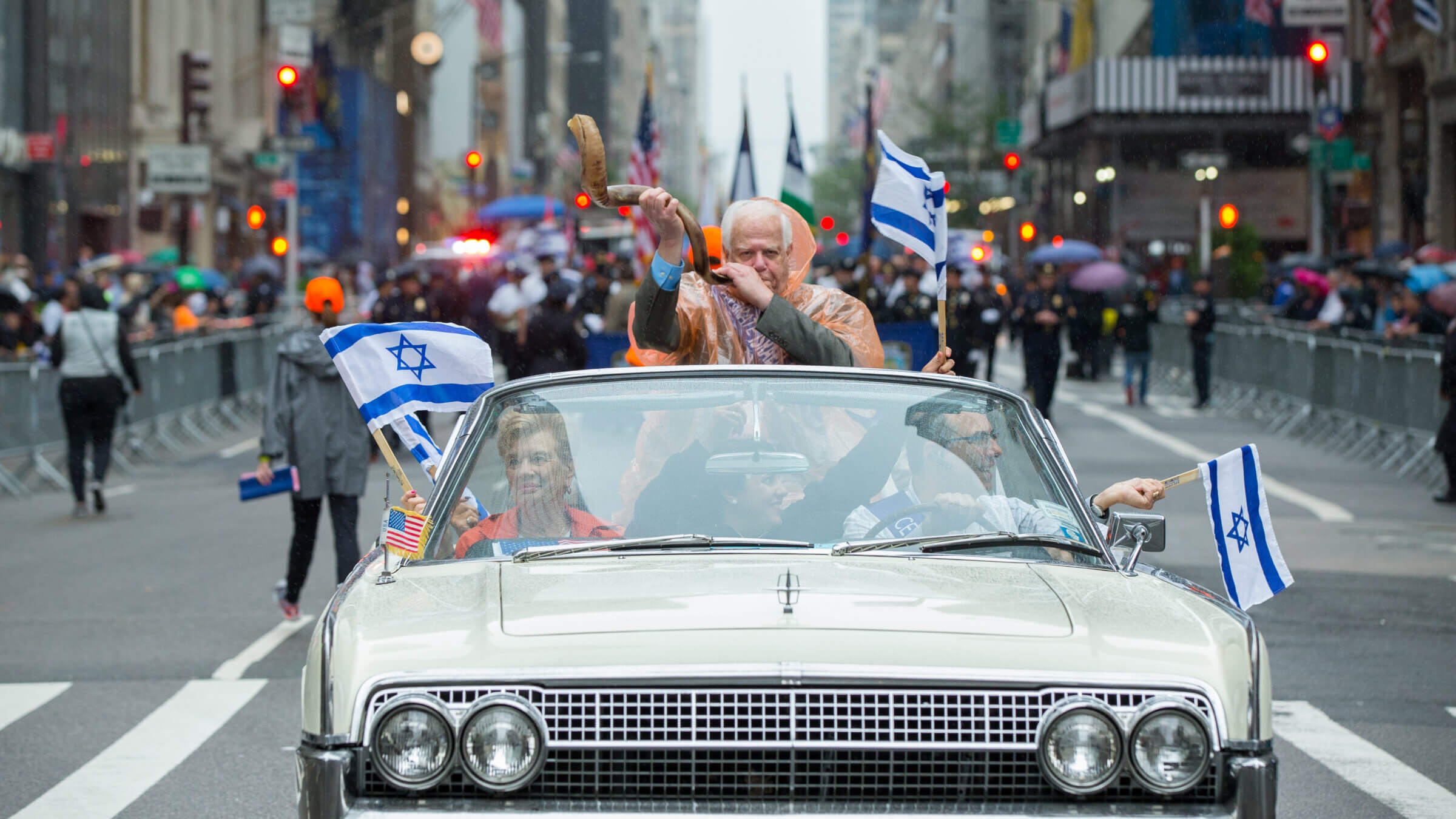 The annual Celebrate Israel parade on Fifth Avenue, June 5, 2016.