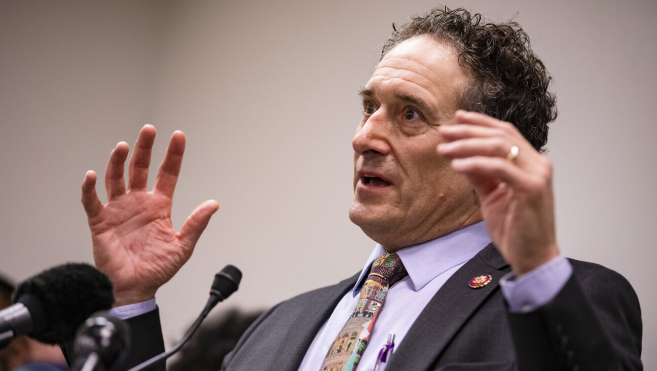 Rep. Andy Levin (D-MI) speaks during a press conference with. Rep. Alexandria Ocasio-Cortez (D-NY) about their new bill called the EV Freedom Act on Capitol Hill on February 6, 2020