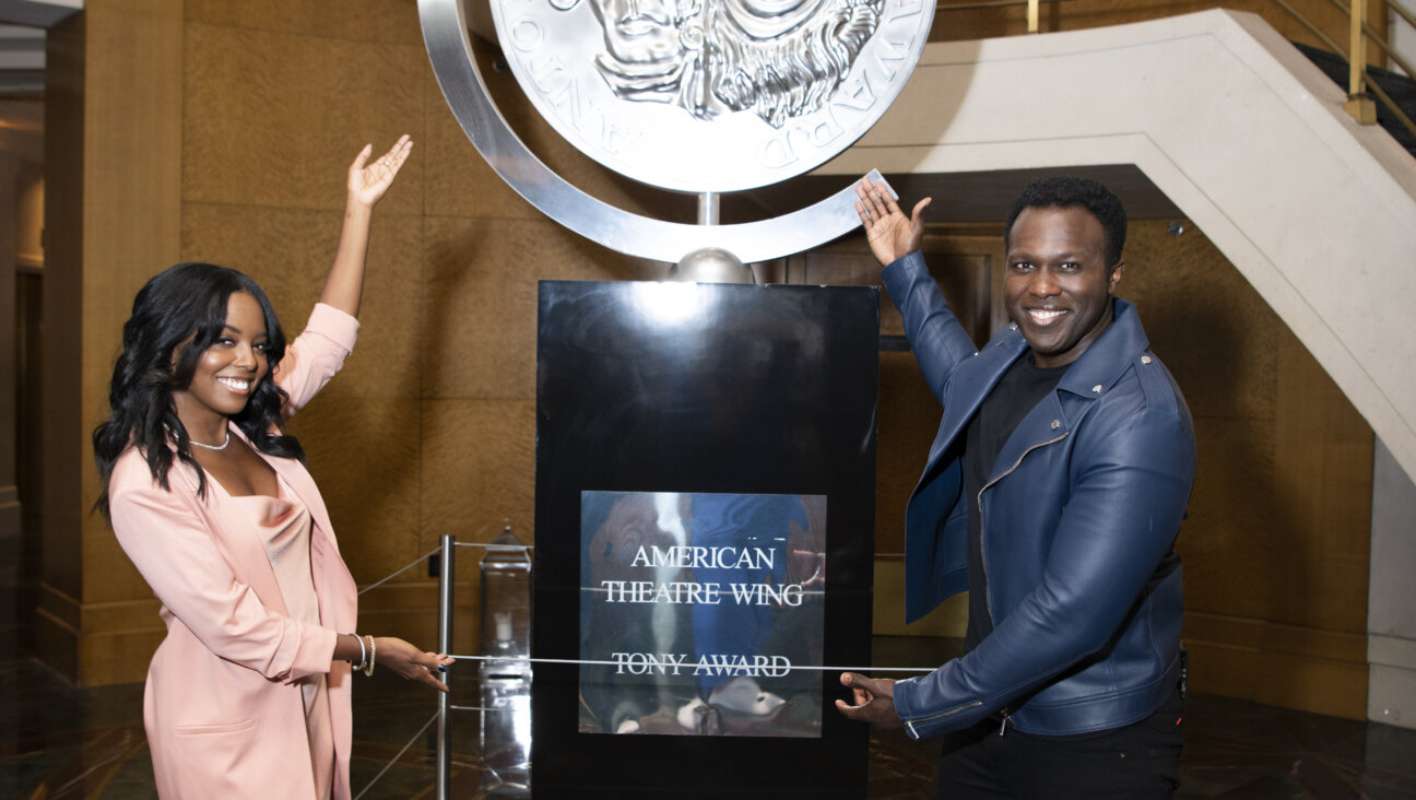 Adrienne Warren and Joshua Henry, who announced the Tony nominees May 9.