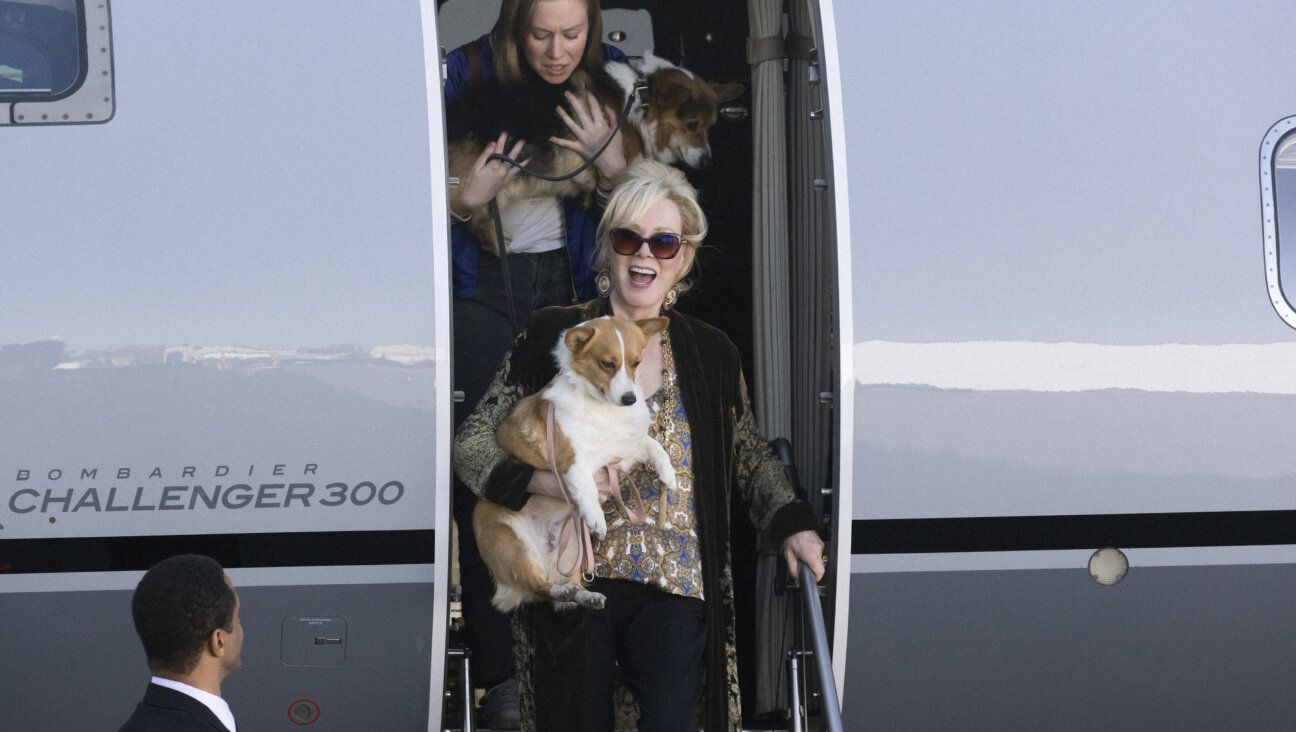 Ava and Deborah — and Deborah's corgis — arrive in Las Vegas.
