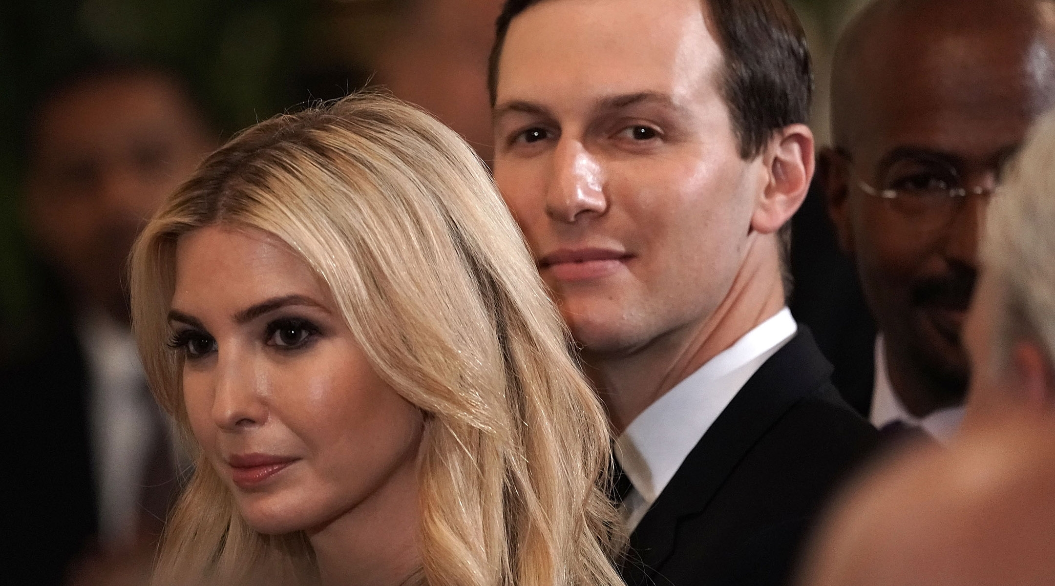 Senior adviser and daughter Ivanka Trump (left), and senior adviser and son-in-law Jared Kushner on May 18, 2018. 