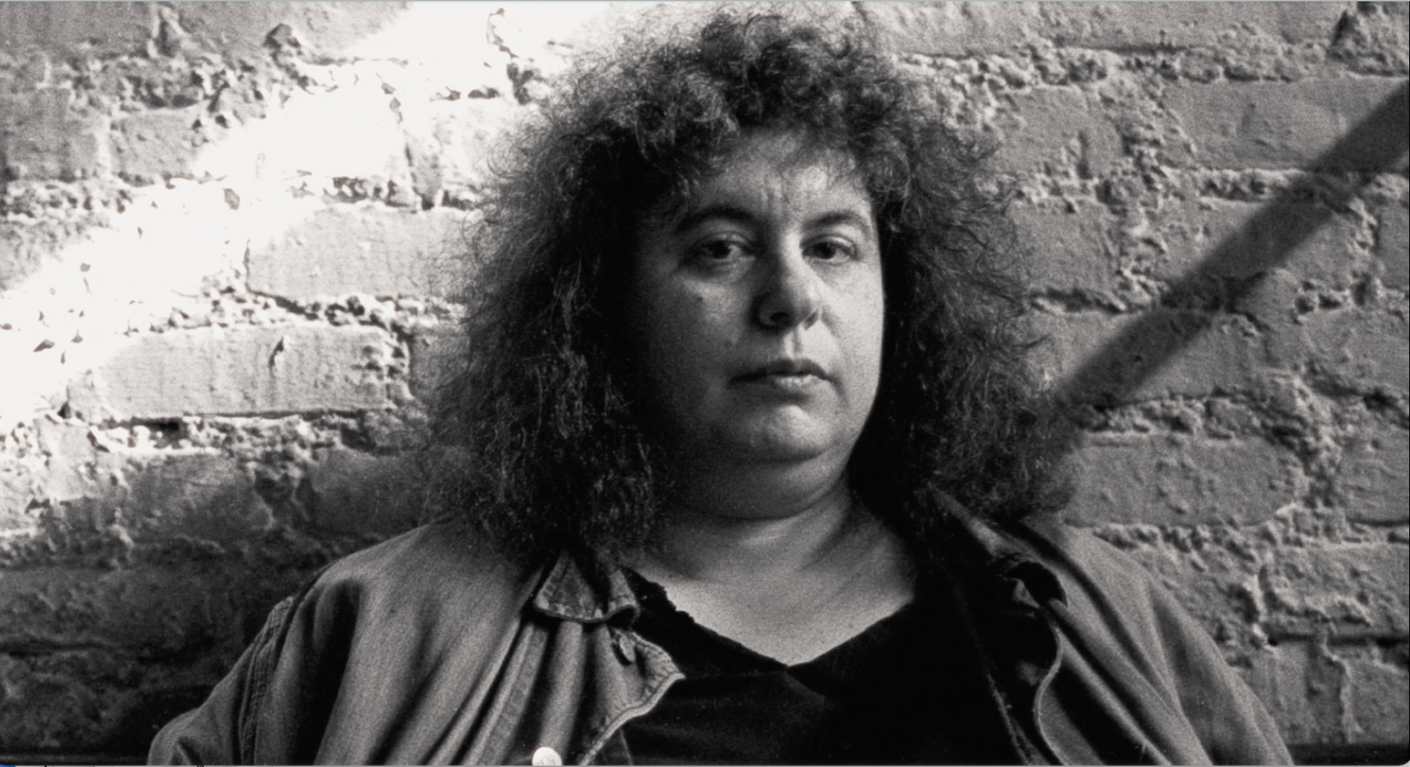 Andrea Dworkin circa 1998, as seen in the documentary film “My Name Is Andrea.”