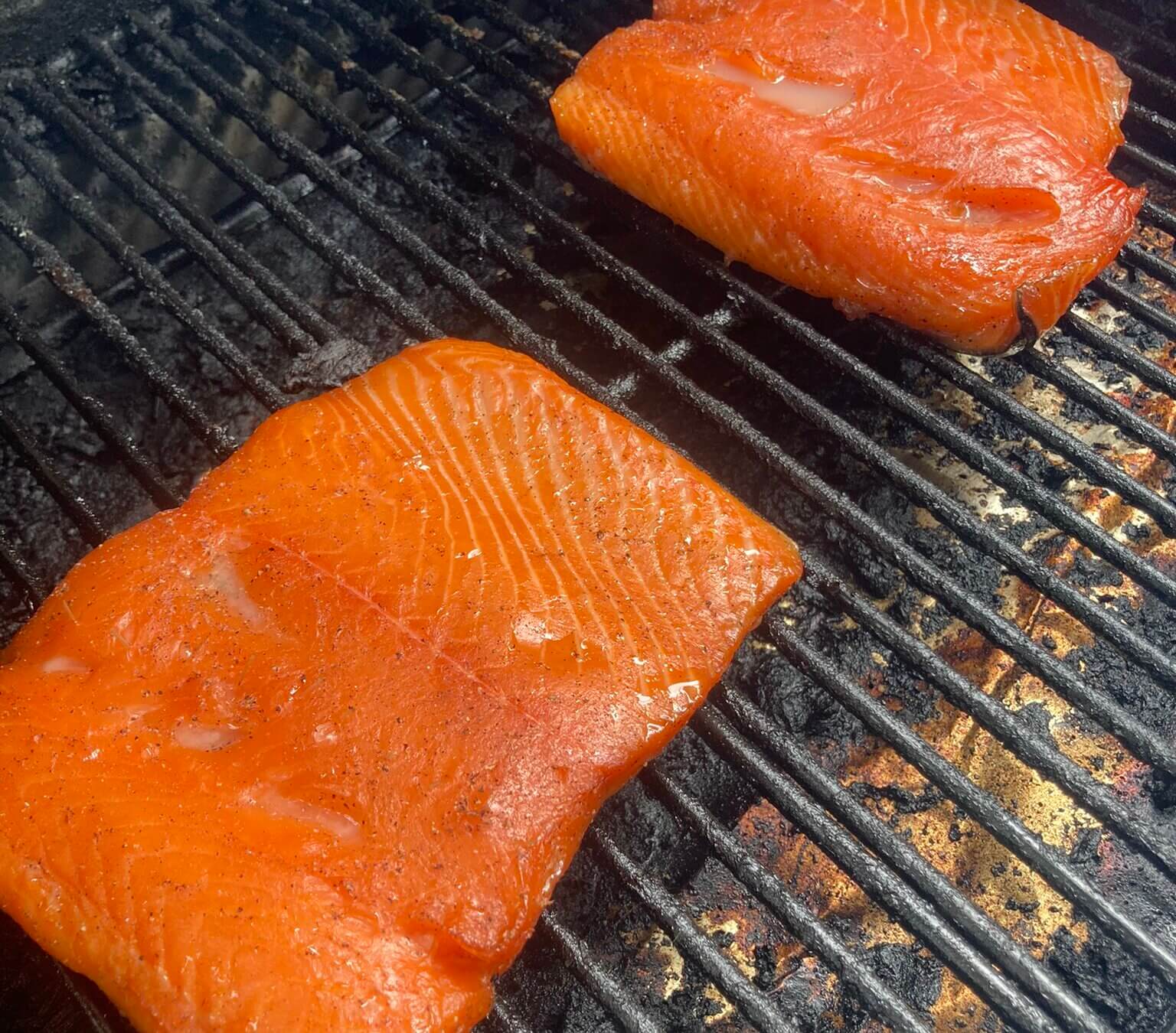 Home smoked wild salmon