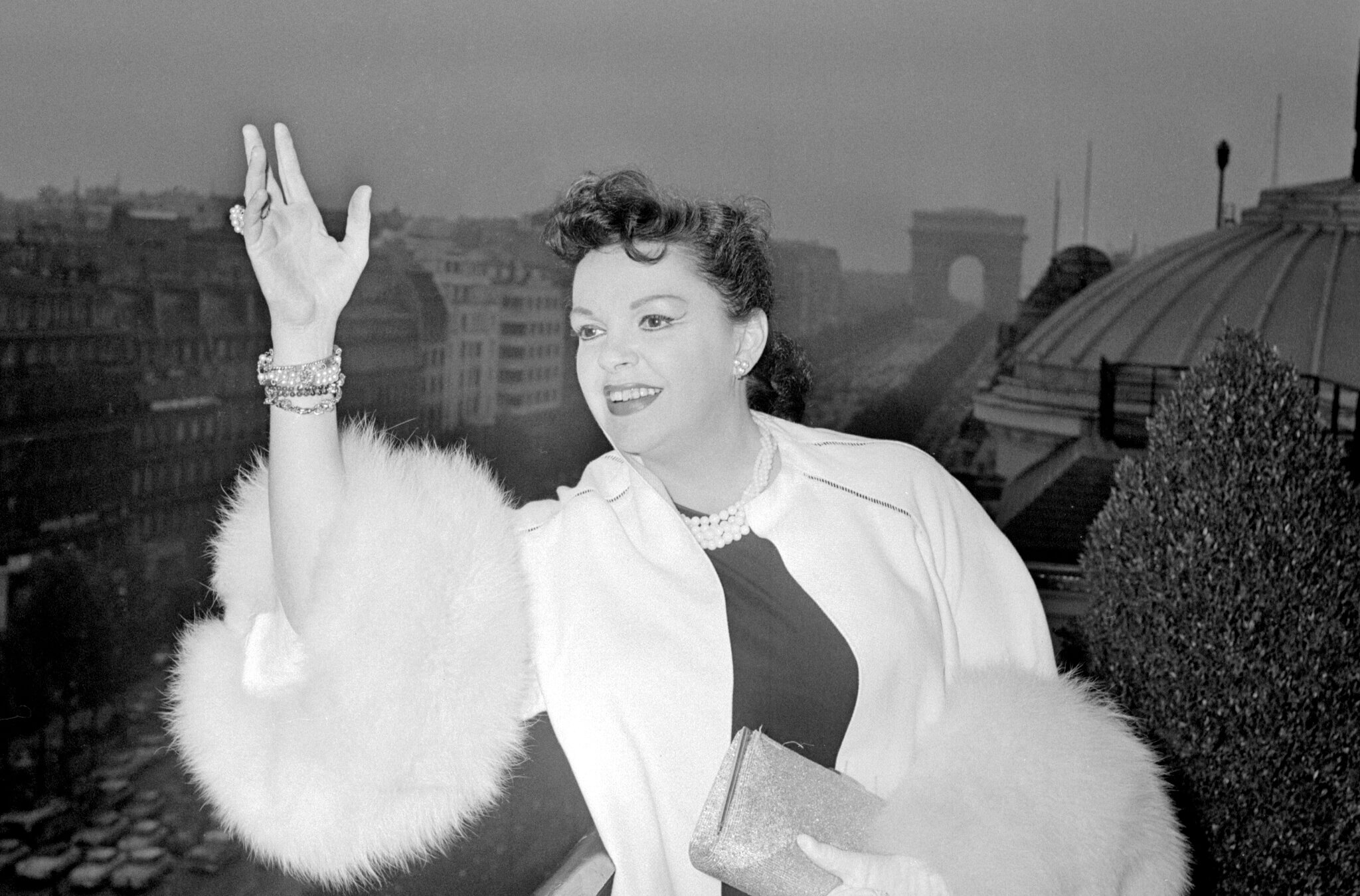 Judy Garland would have turned 100 on June 10, 2022. She is seen here in Paris, 1960.