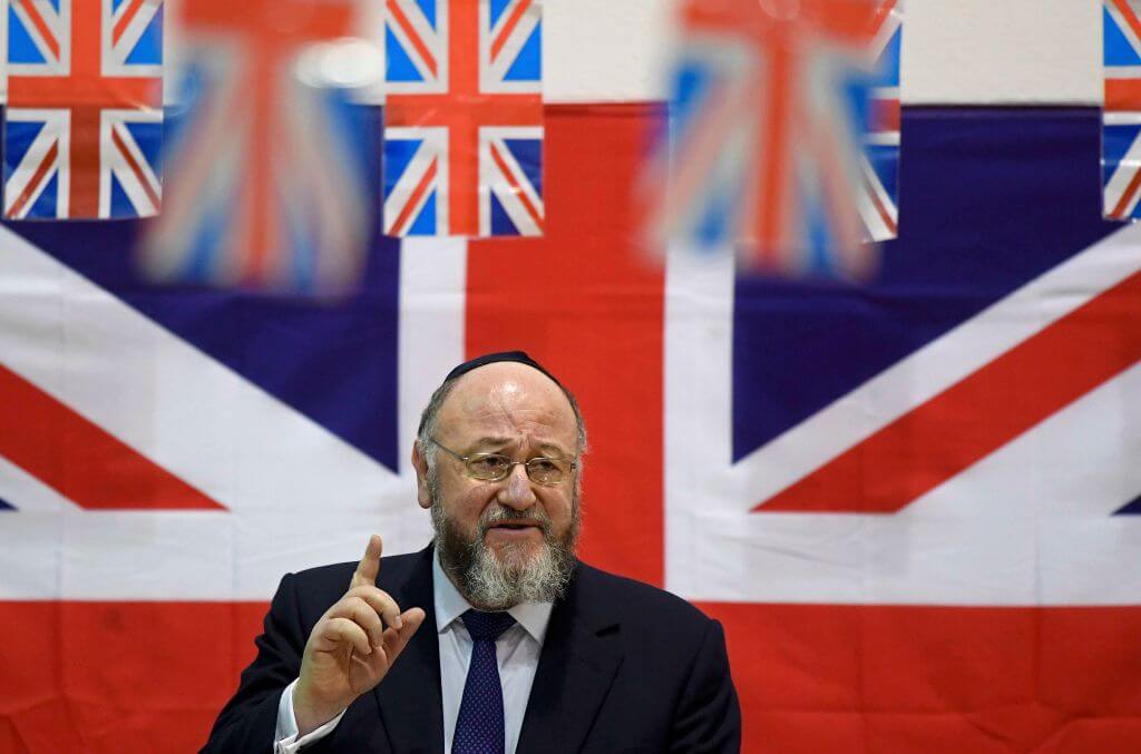 Many people discovered during the pandemic 'that you can have a Saturday morning without going to shul,' said UK Chief Rabbi Ephraim Mirvis.