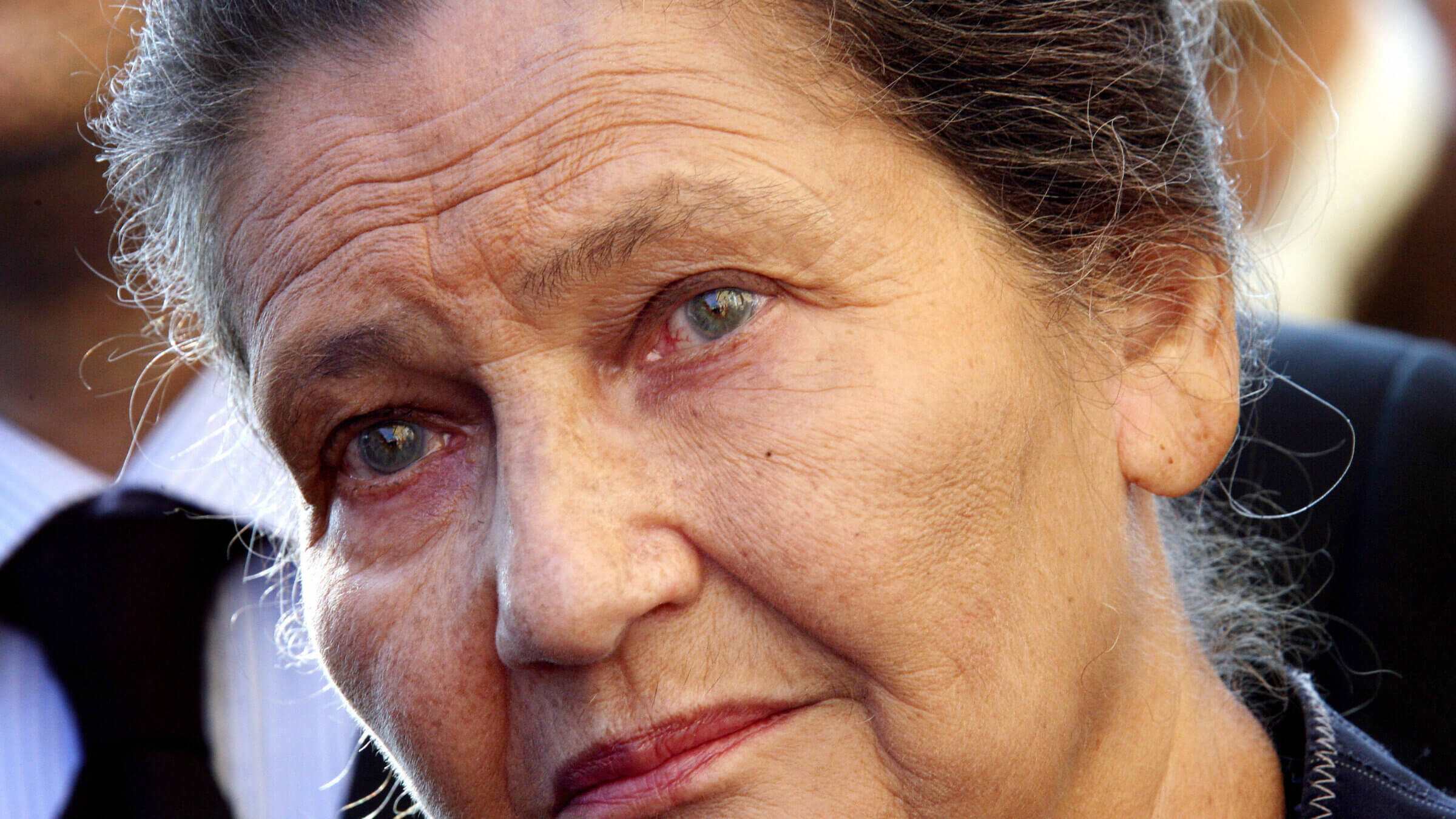 French former minister Simone Veil attends a 2016 ceremony remembering her brother and other victims of the Nazis.