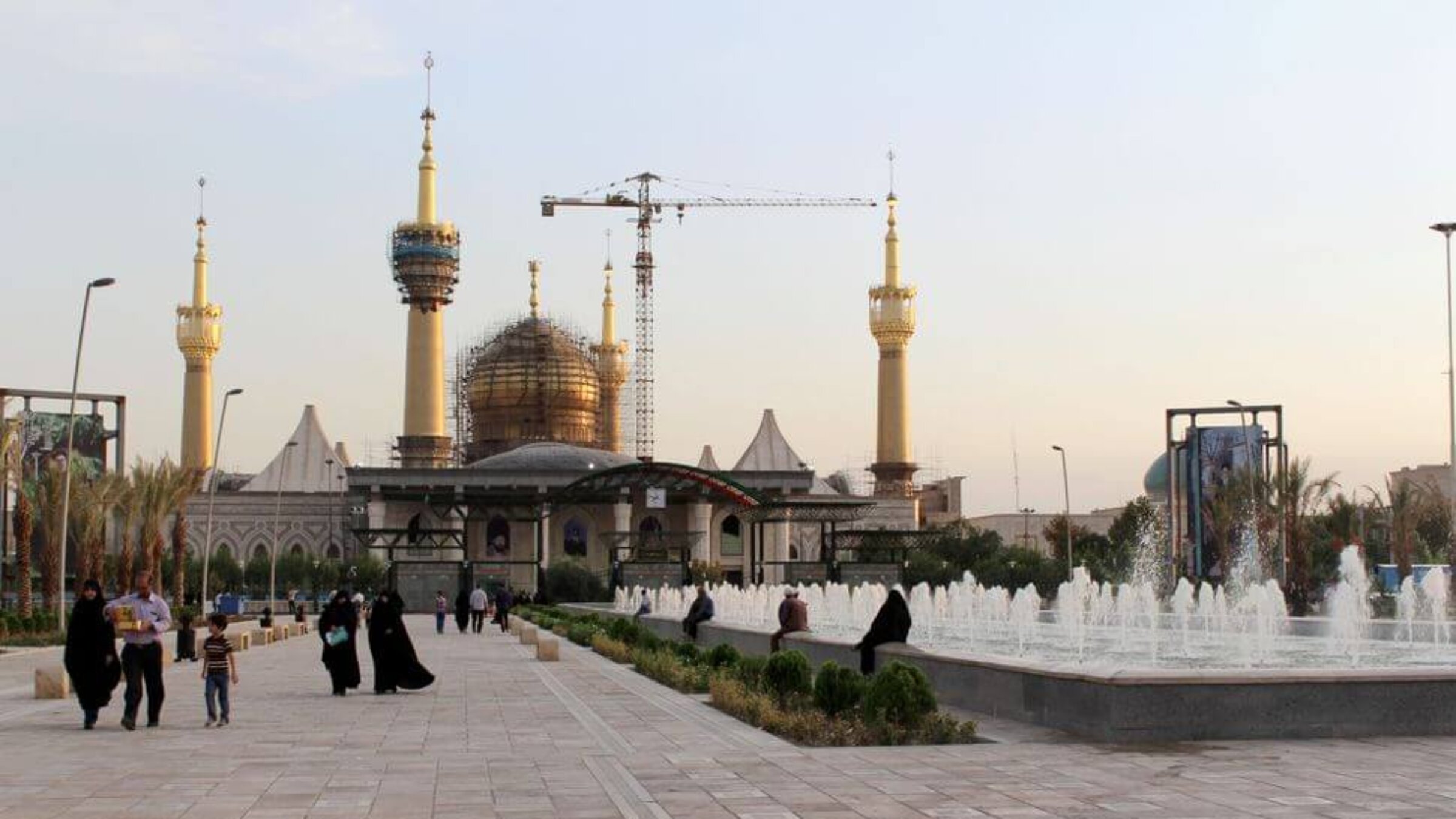 Ayatollah Khomeini's tomb in Tehran, in 2015. 