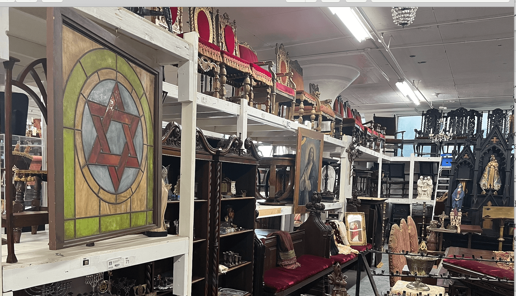 Eclectic props specializes in furniture, fabrics, and period pieces that subtly reveal the background story of a character.