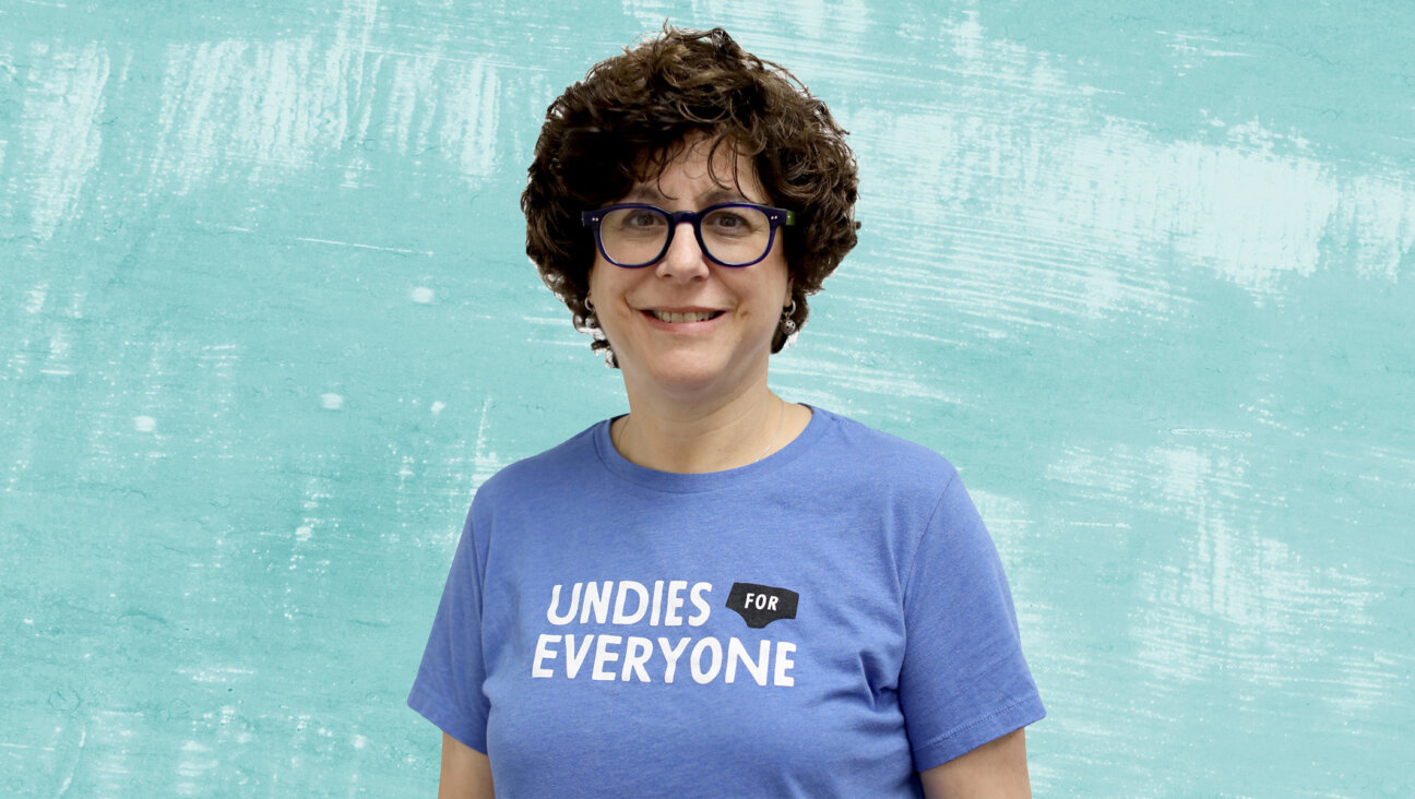 Rabbi Amy Weiss, founder and CEO of Undies for Everyone, was just named a CNN Hero this week. (Image courtesy of Undies for Everyone; design by Mollie Suss)