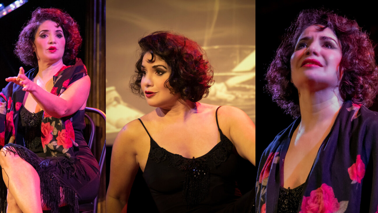 Romy Nordlinger channels Alla Nazimova in her one-woman show “The Garden of Alla,” now playing June 17 through 26, 2022 at Theaterlab in New York. (Photos by David Wayne Fox; courtesy of Remy Nordlinger)