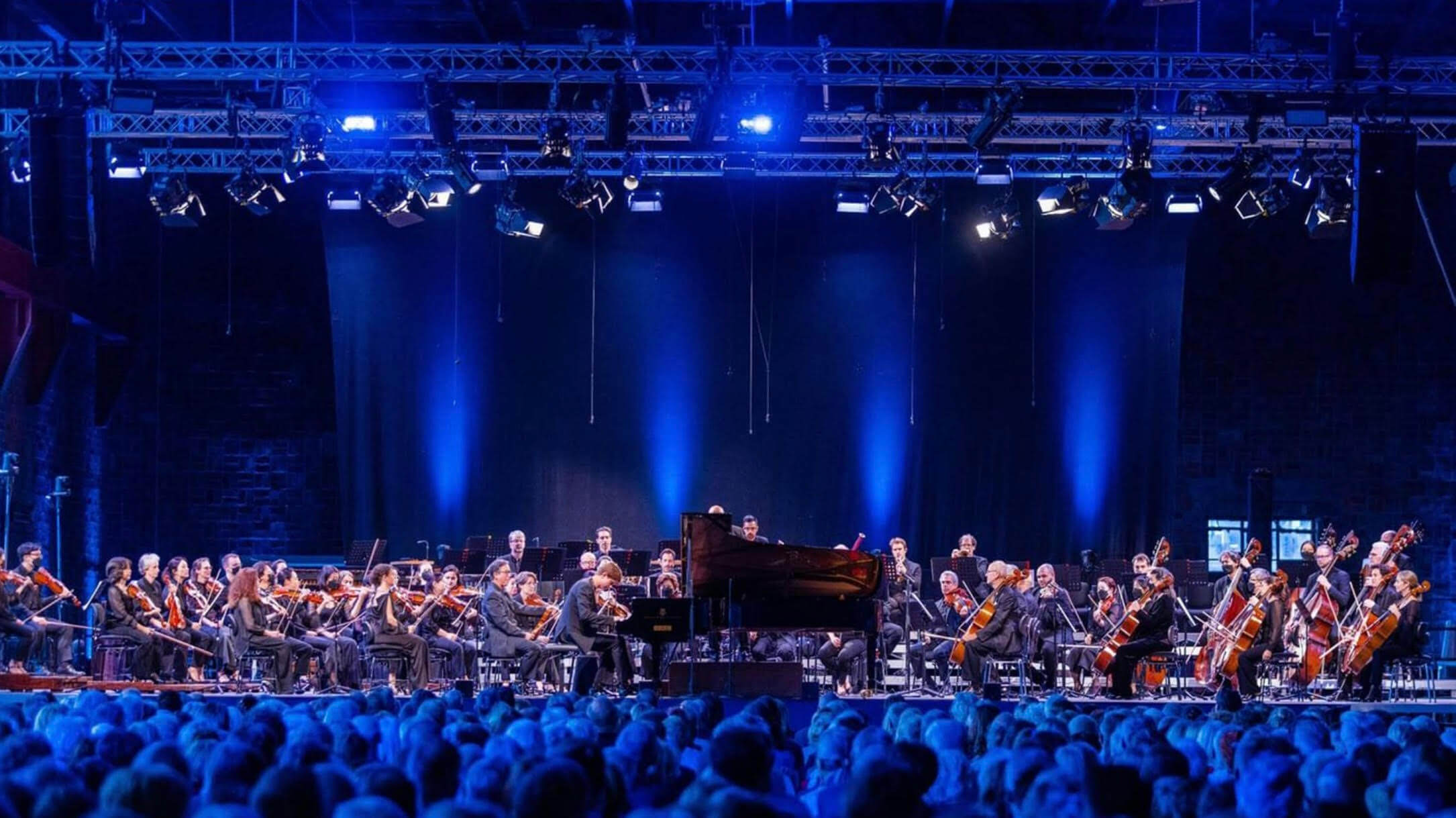 The New York Philharmonic performs at the Usedom Music Festival
