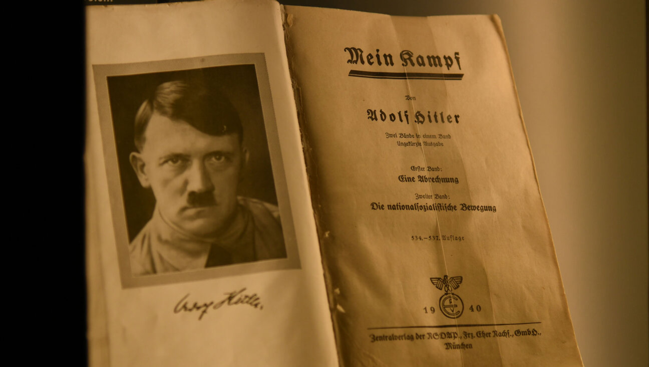 An annotated version of “Mein Kampf” is available online. (Wassilios Aswestopoulos/NurPhoto via Getty Images)