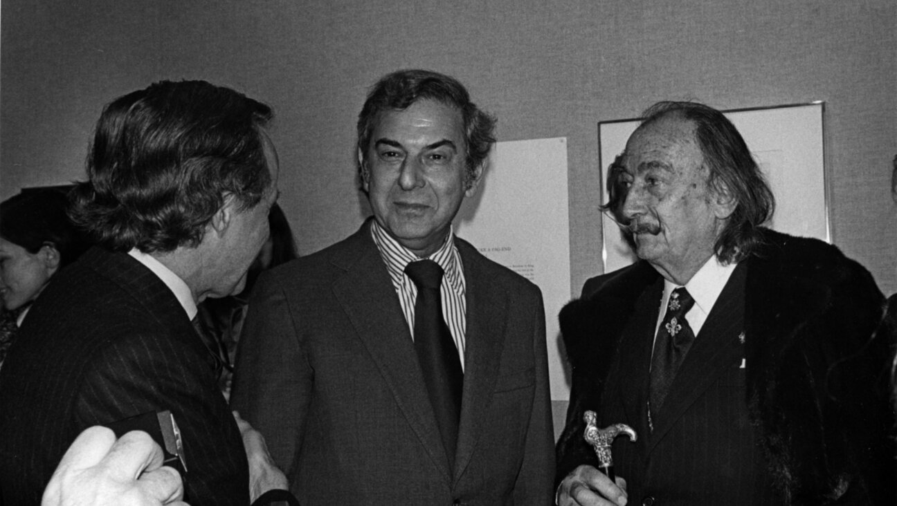 Alex Rosenberg with Salvador Dali, 1974