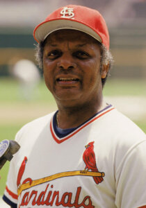 Former Negro League and current National League players stand News Photo  - Getty Images