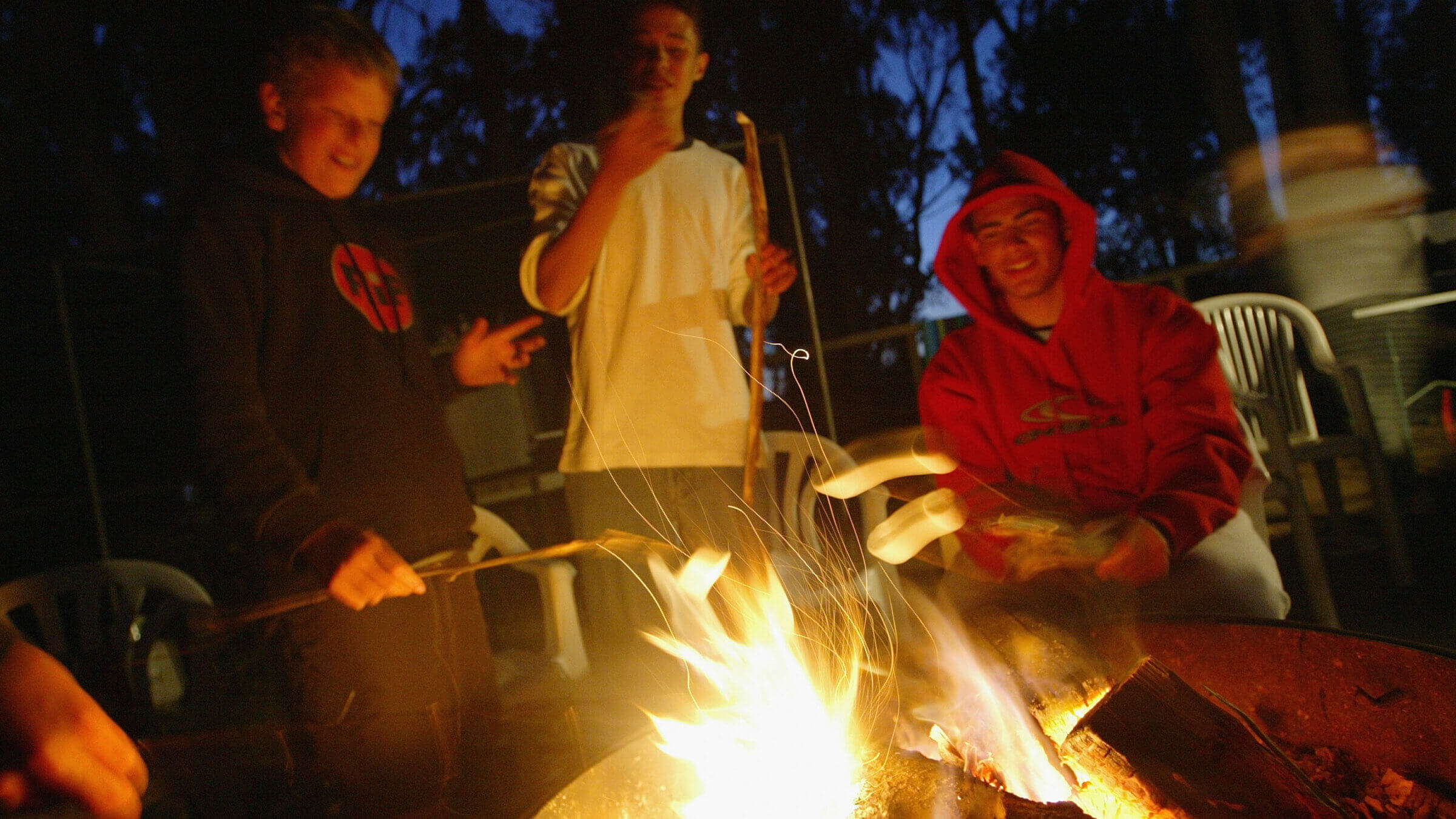 Campers at Club Ed International Surfing School.