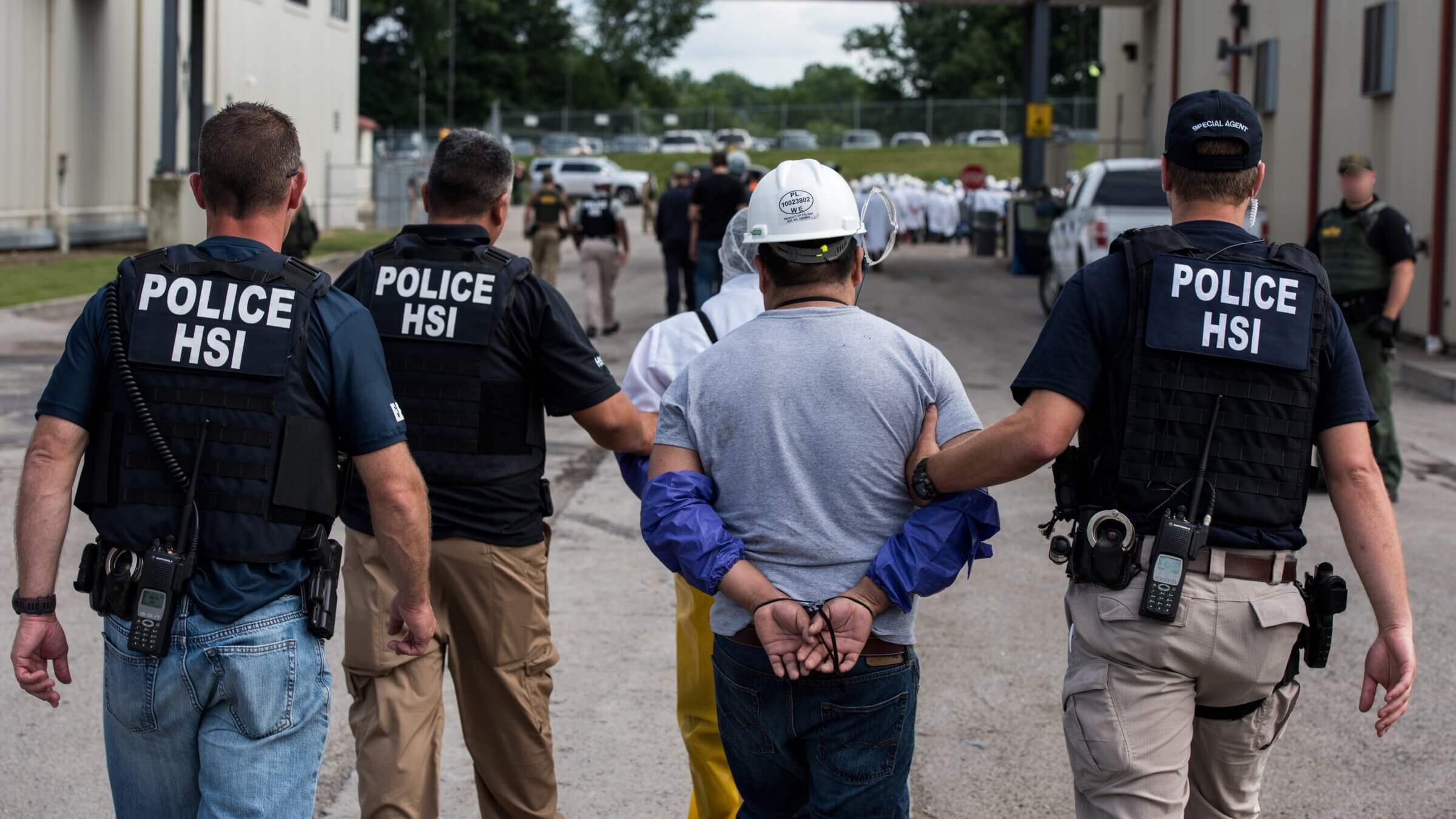 ICE special agents arrest alleged immigration violators in Ohio, June 19, 2018.