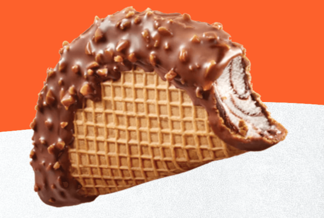 The Choco Taco was the brainchild of a Good Humor driver named Alan Drazen.
