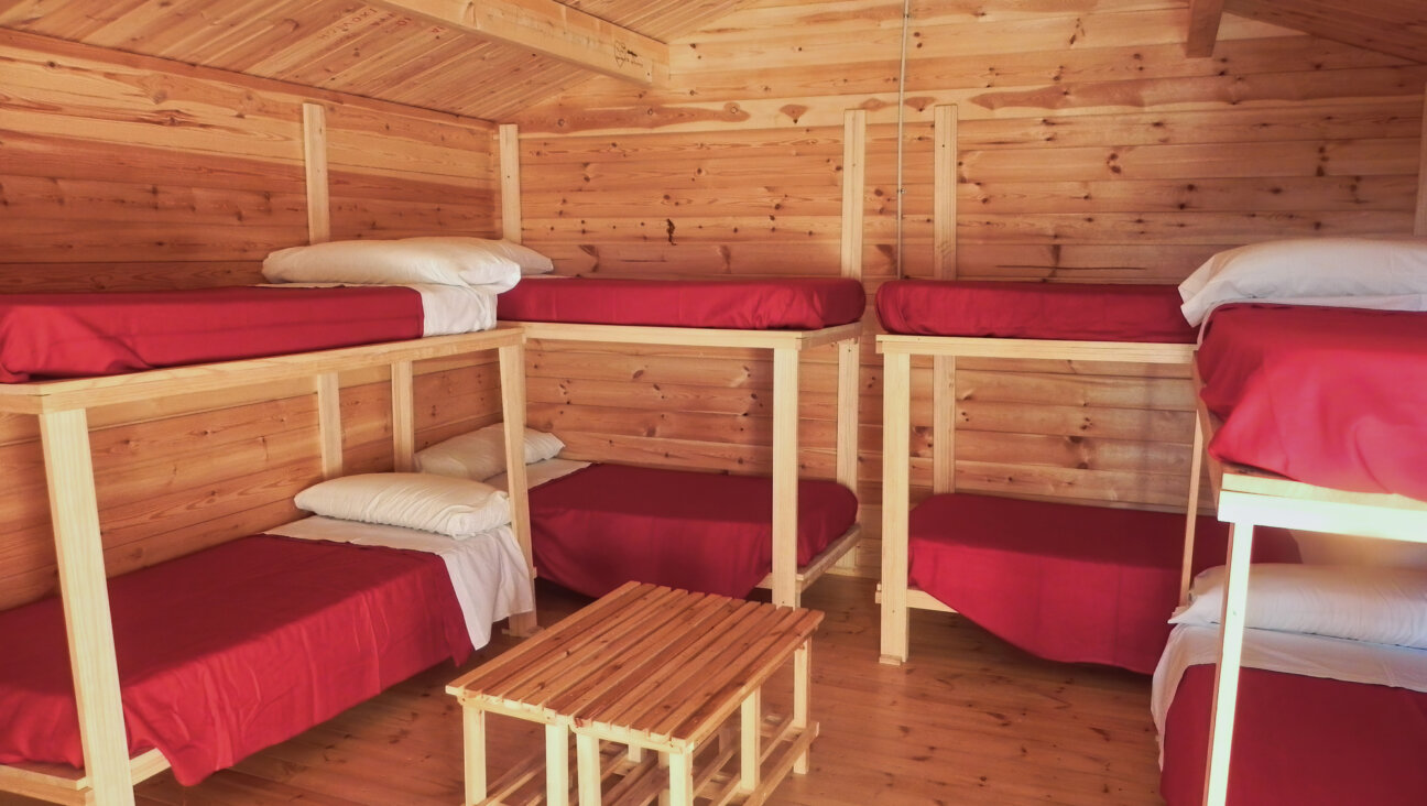 The kind of bunks that Camp Ramah in California might feature for its campers.