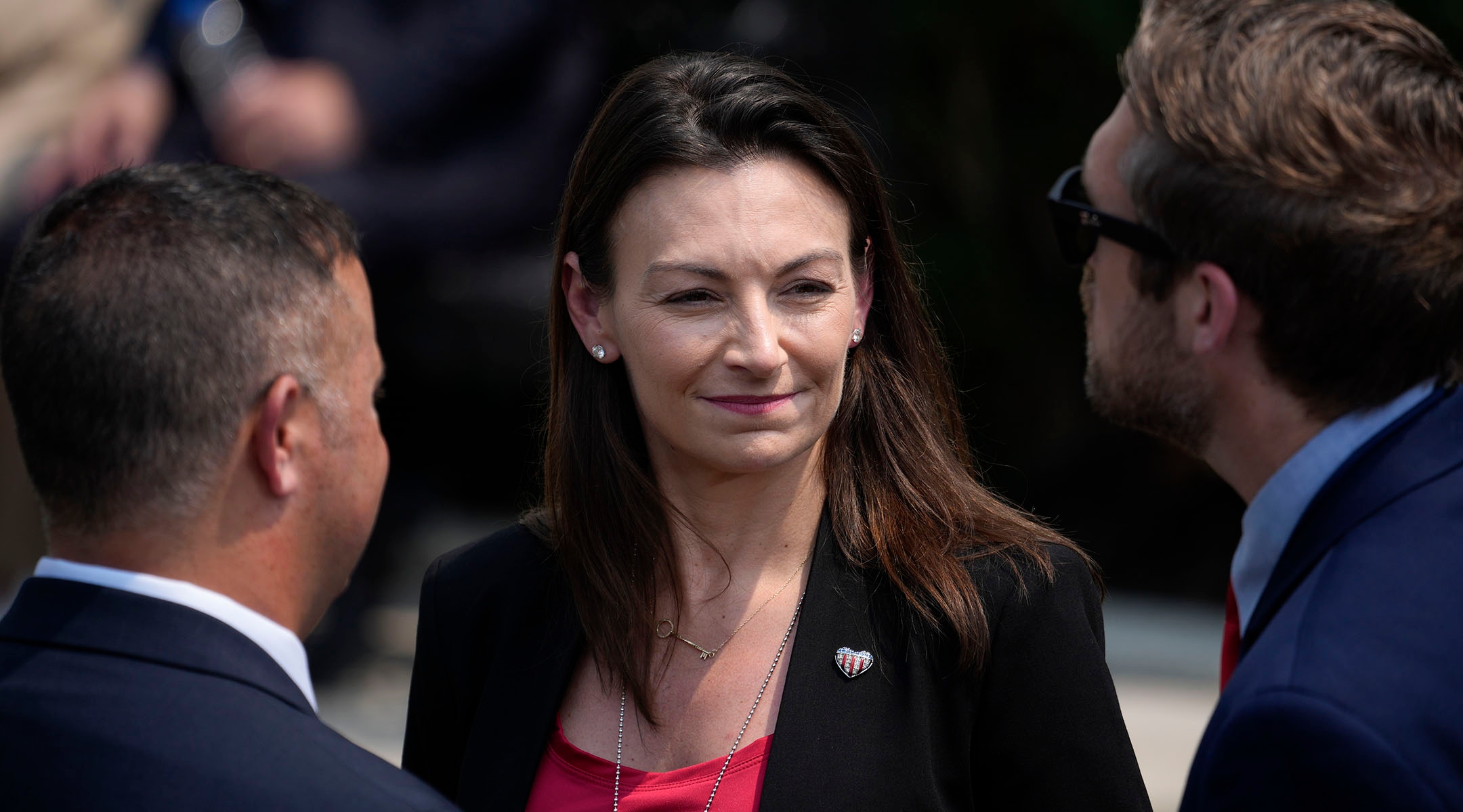 Nikki Fried, Florida’s agriculture commissioner, is running as a Democrat in the 2022 Florida gubernatorial race. (Drew Angerer/Getty Images)