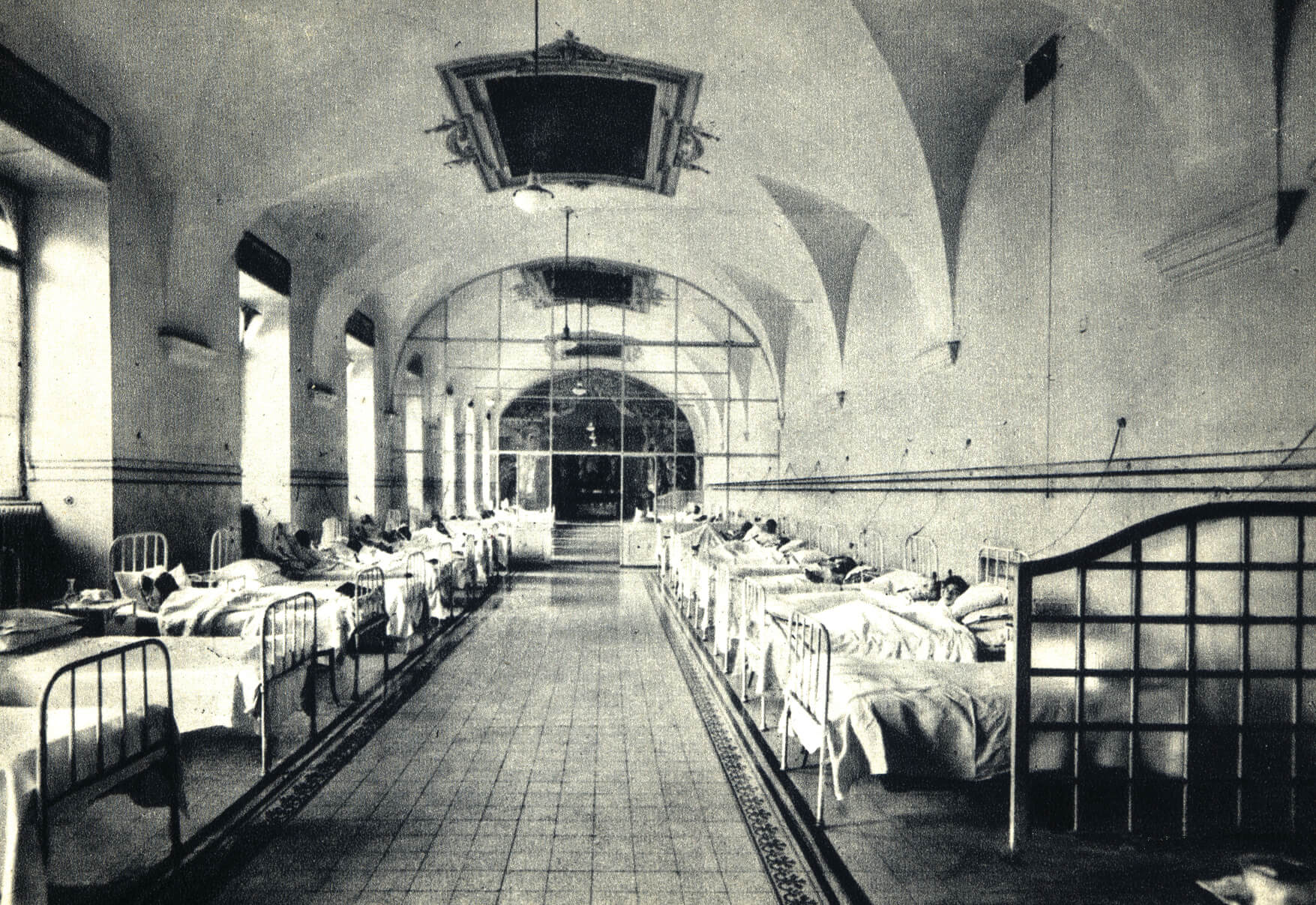 The ‘Syndrome K’ hospital unit as seen in 1944.