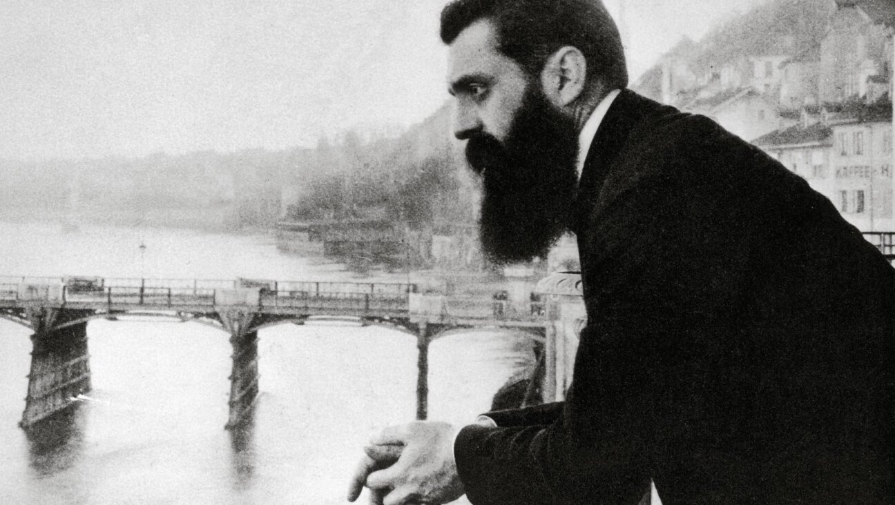 Participants in a 125th anniversary gathering of the 1897 First Zionist Congress will recreate an iconic photograph taken then of Theodor Herzl, father of modern political Zionism. (GPO via Getty Images)