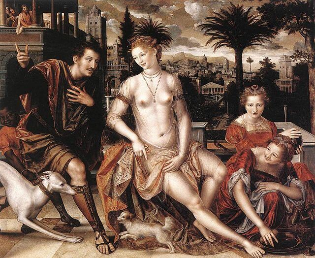 Jan Massij's "David and Bathsheba."