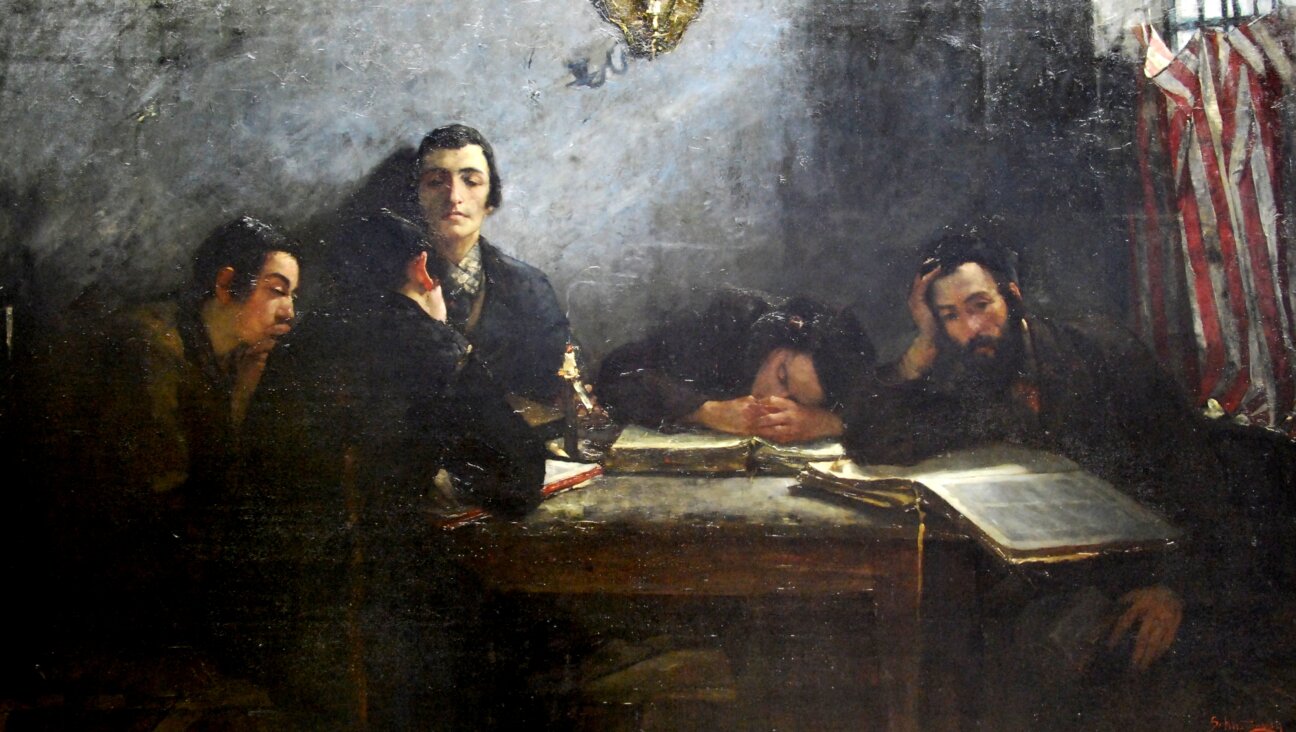 Samuel Hirszenberg, “Learning Talmud,” 1887.