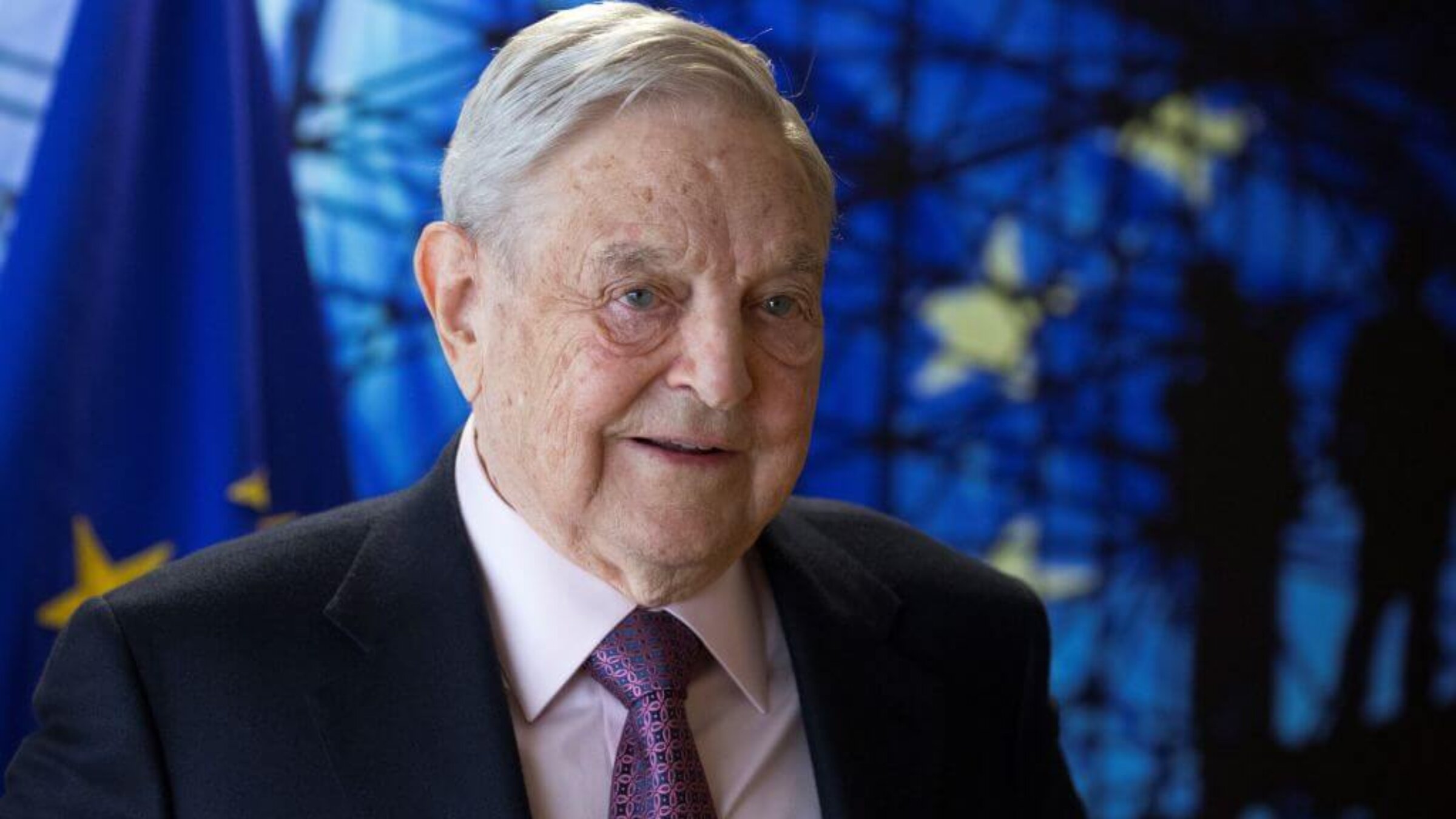 George Soros, Founder and Chairman of the Open Society Foundations arrives for a meeting in Brussels, on April 27, 2017. 