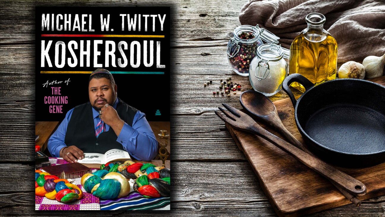 The cover of MIchael Twitty's new book, "Koshersoul," on a kitchen table