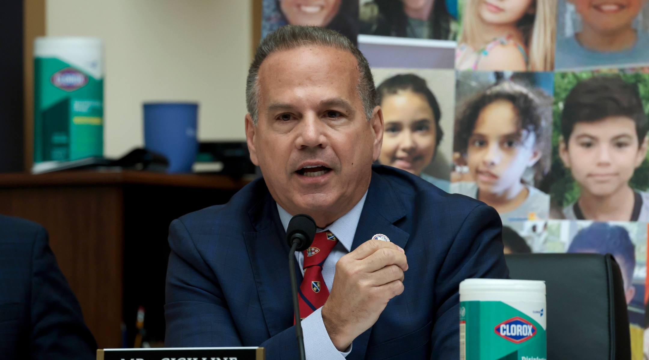 Rep. David N. Cicilline, a Rhode Island Democrat, speaks during a House Judiciary Committee mark up hearing in the Rayburn House Office Building in Washington, DC, June 02, 2022. (Anna Moneymaker/Getty Images)