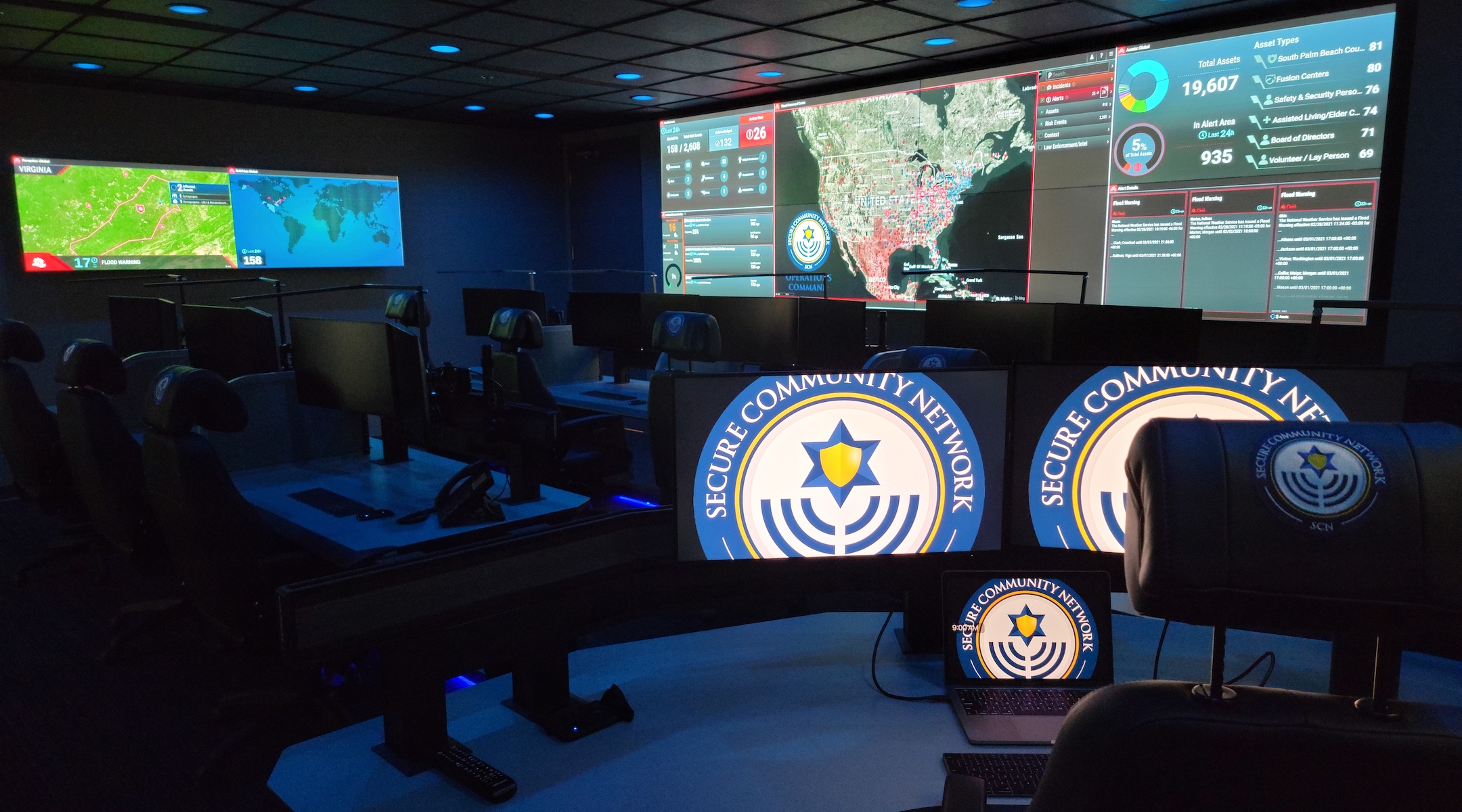 secure community network command center